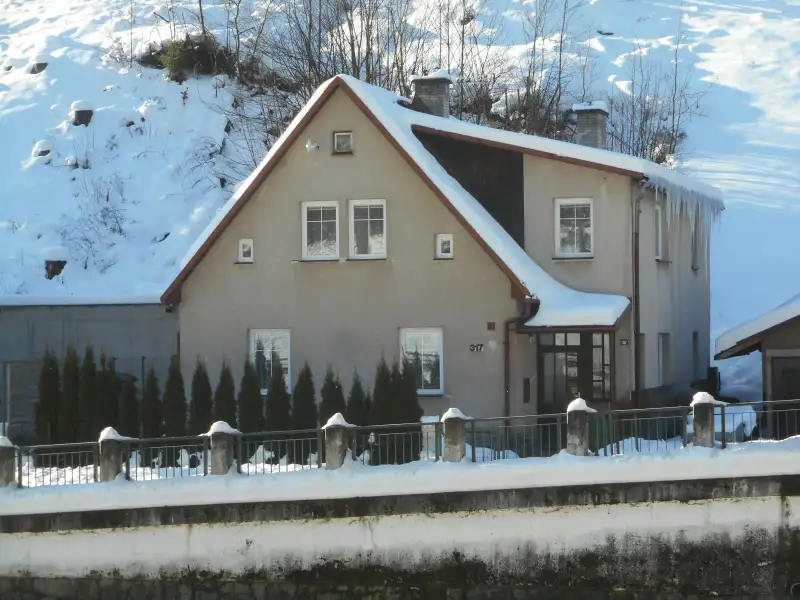 Vakantiehuis Vrchlabi Herlikovice in de winter